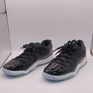 NEW Nike Jordan Retro 11 Low Kids-Space Jam Black Shoes Size 3Y US FV5116-004